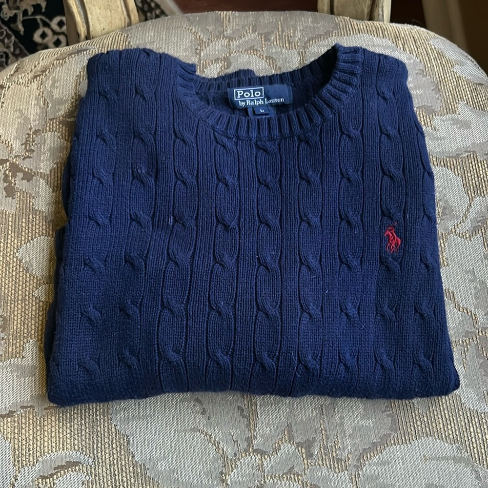 Navy Blue POLO sweatshirt